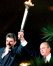 SPAIN-OLYMPIC TORCH
